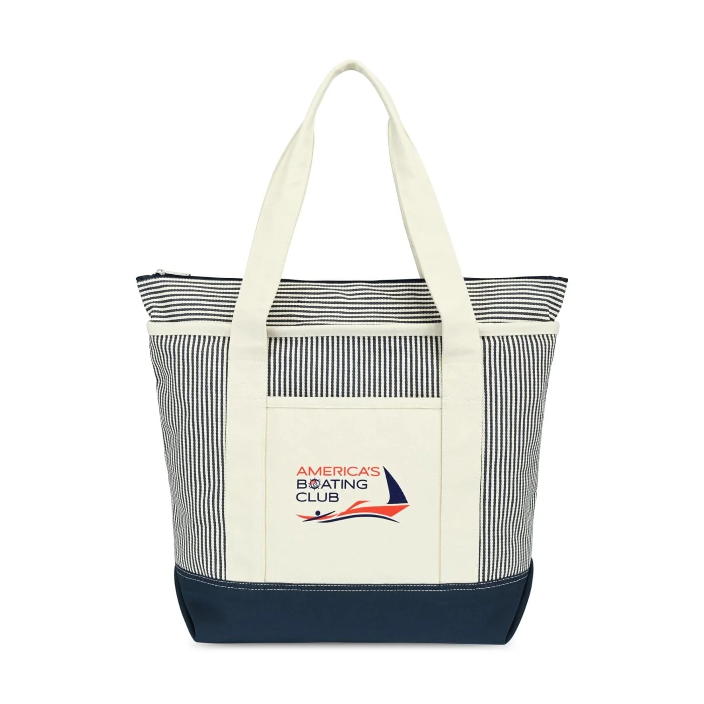 Newport Cotton Zippered Tote