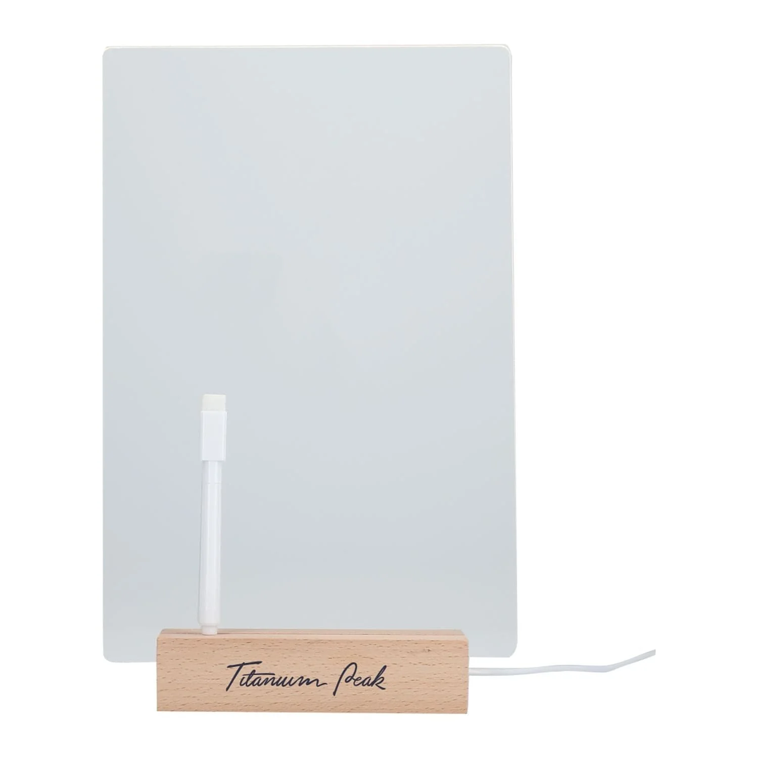 Note Brite Light-Up Acrylic Dry Erase Board