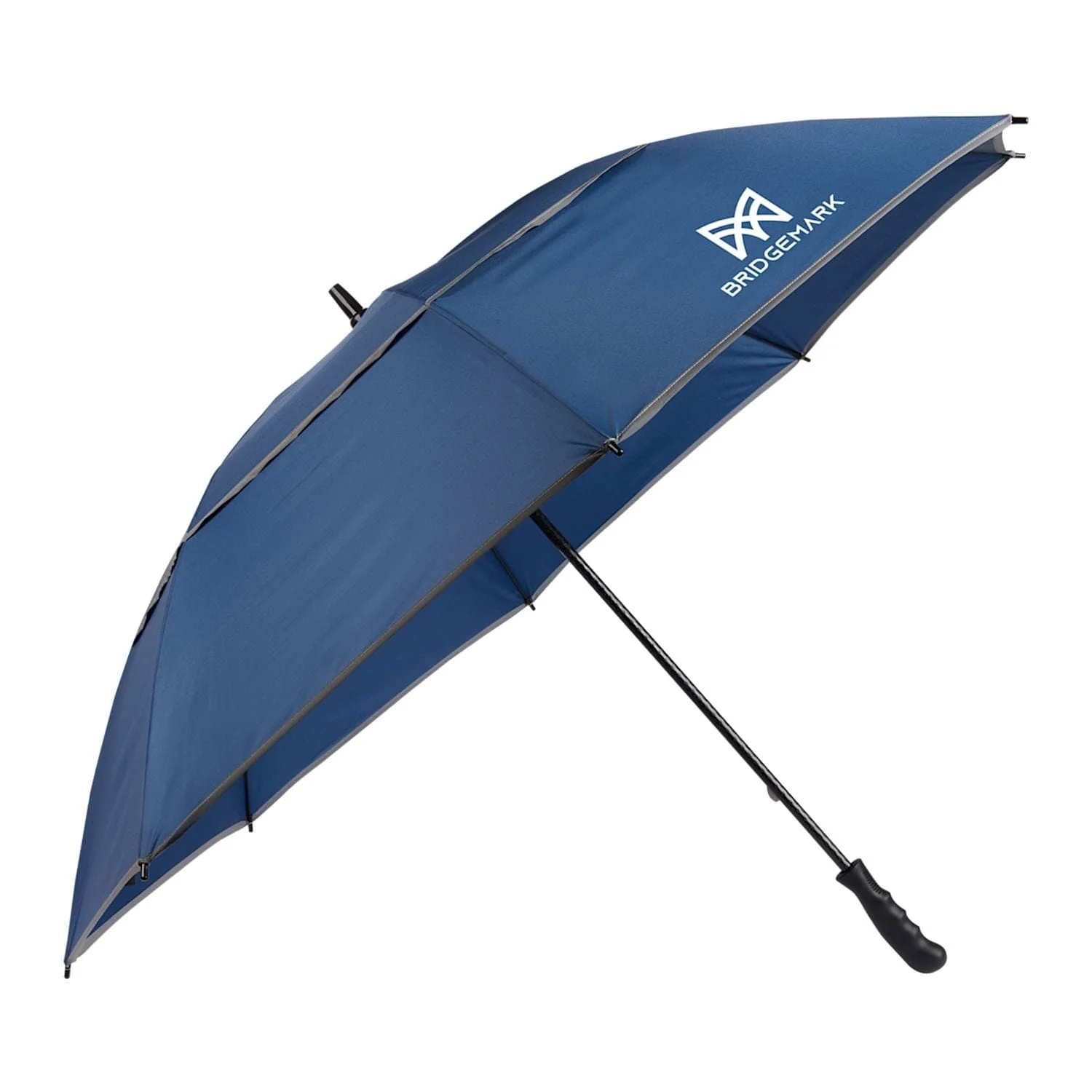 RPET Golf Umbrella w/ Reflective Trim 62