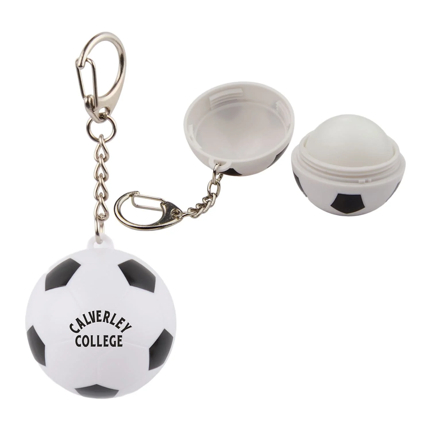 Soccer SPF15 Lip Moisturizer Keychain