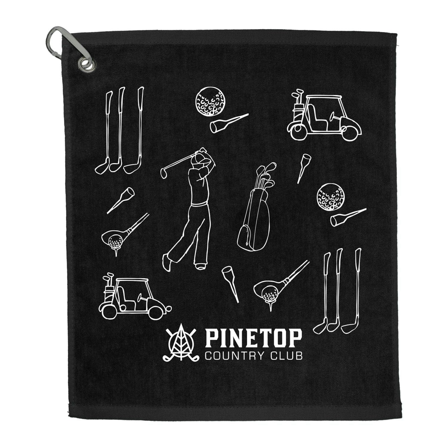 Terry Golf Towel 15 x 18