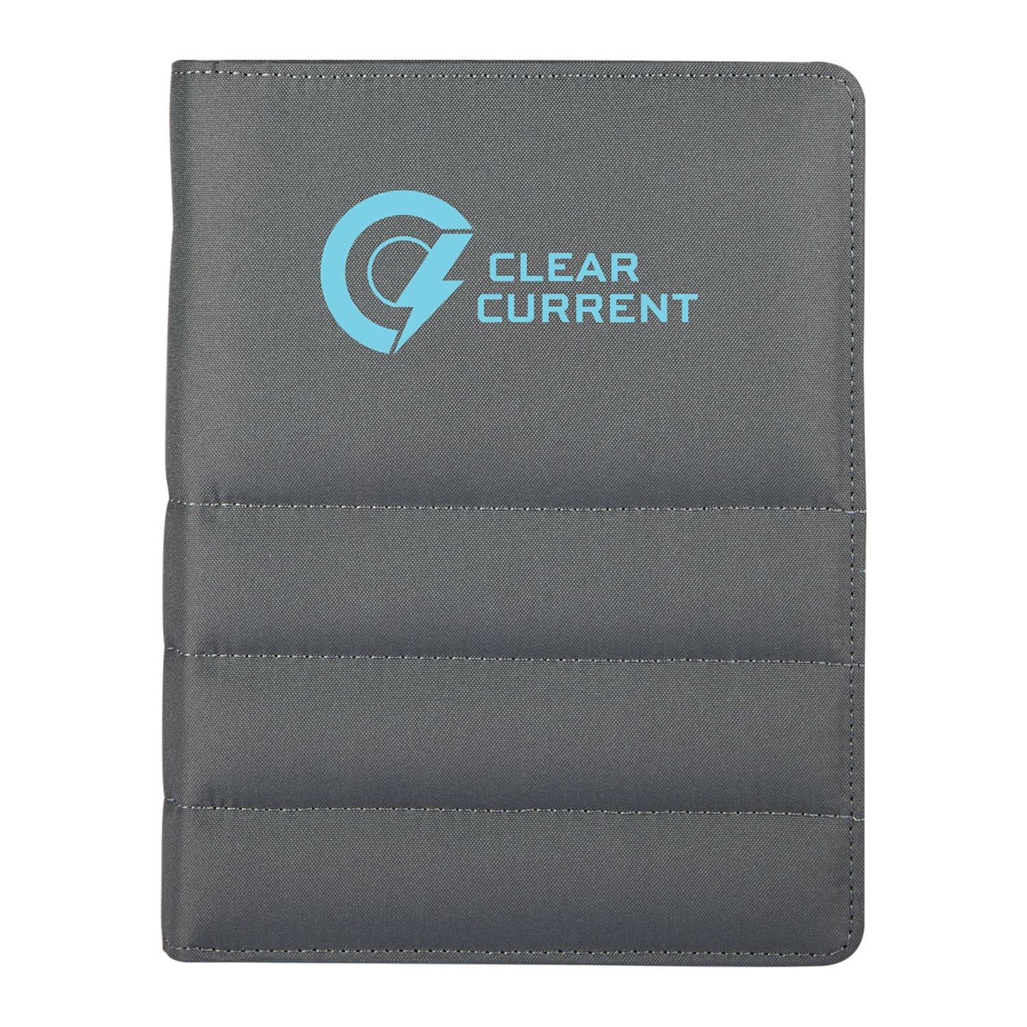 Puffer Zippered Padfolio with FSC庐 Recycled Paper
