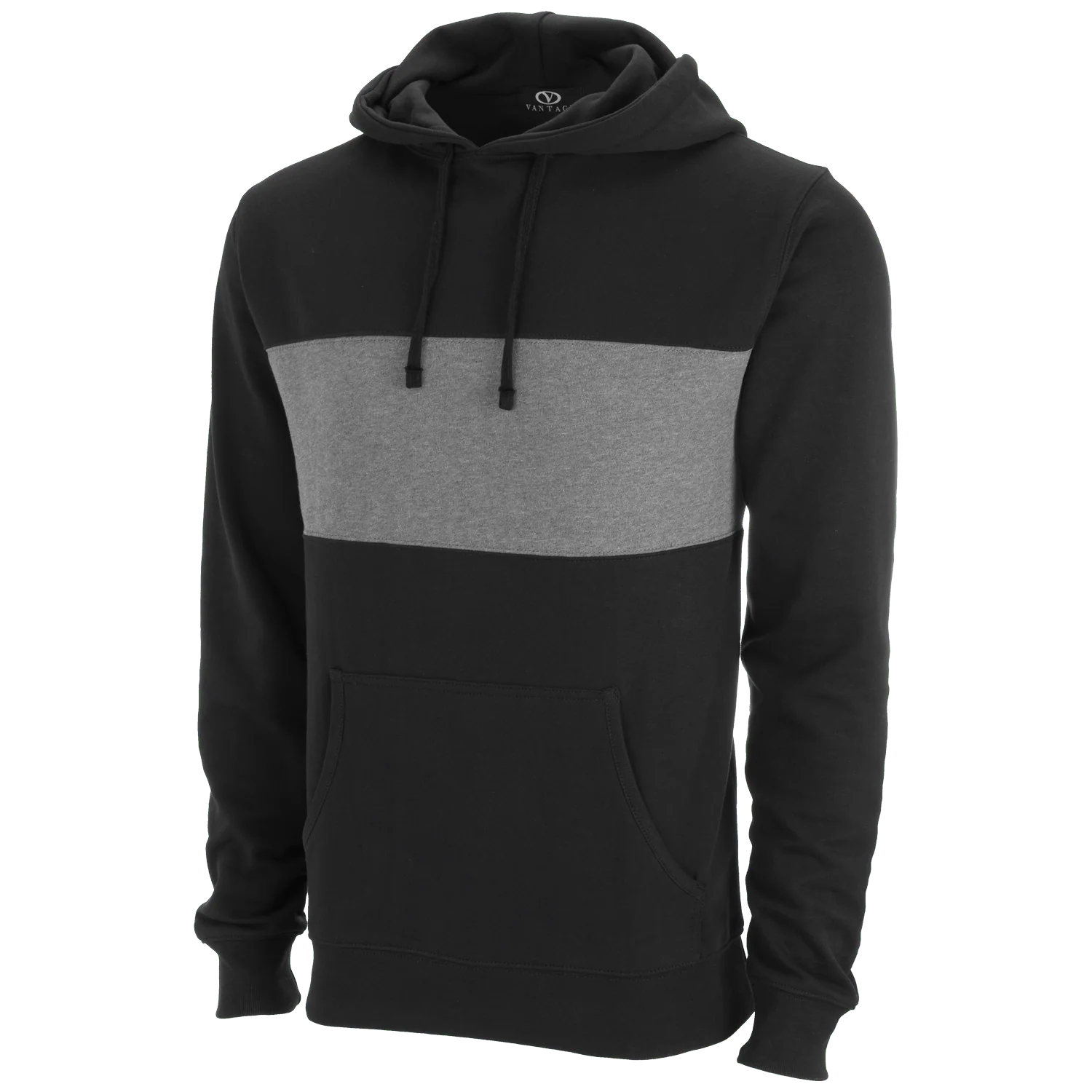 Premium Cotton Blocked Fleece Pullover