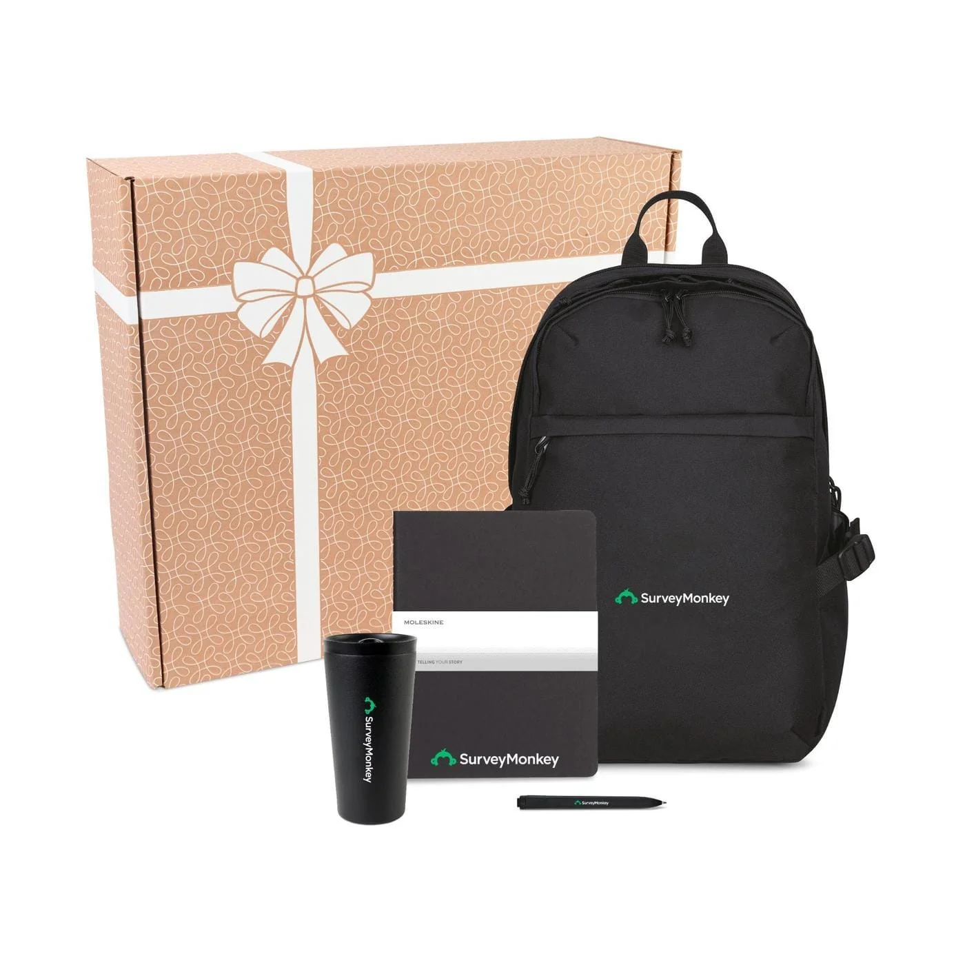 Fully Equipped Backpack. Tumbler & Notebook Onboarding Gift Set