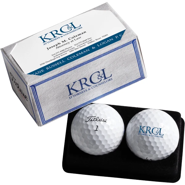 Titleist - 2-Ball Business Card Box