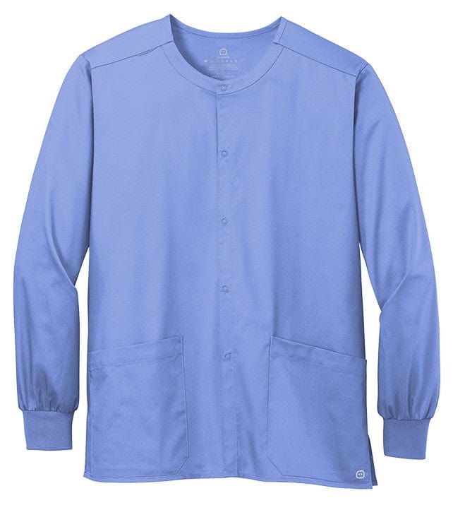 Wink - Unisex WorkFlex鈩?Snap-Front Scrub Jacket