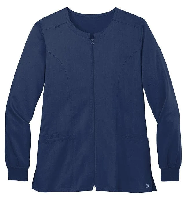 Wink - Women's Premiere Flex鈩?Full-Zip Scrub Jacket