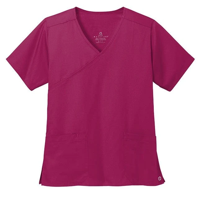 Wink - Women's WorkFlex鈩?Mock Wrap Top